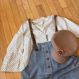 Girl Krazy polka dot top